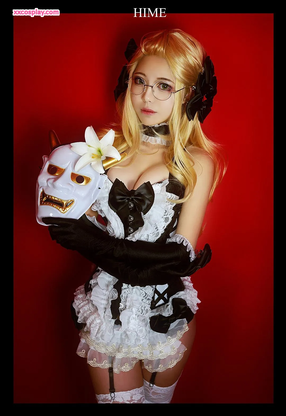 Banbanzi as Shirayuri-hime & Okino Mayako